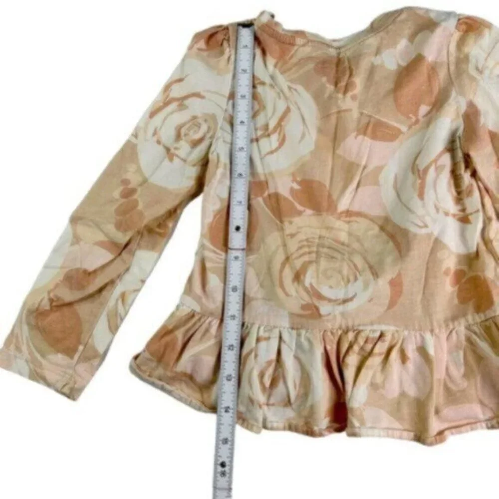 Baby GAP | 2 Piece Floral Ruffle Long Sleeves Tops Size 5T